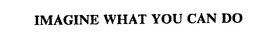 IMAGINE WHAT YOU CAN DO trademark