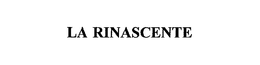LA RINASCENTE trademark