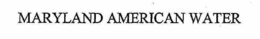 MARYLAND AMERICAN WATER trademark