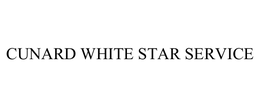 CUNARD WHITE STAR SERVICE trademark