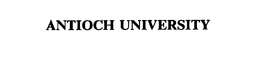 ANTIOCH UNIVERSITY trademark