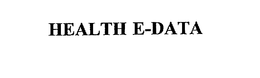 HEALTH E-DATA trademark