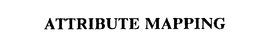 ATTRIBUTE MAPPING trademark