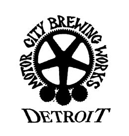 MOTOR CITY BREWING WORKS DETROIT trademark
