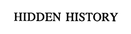 HIDDEN HISTORY trademark