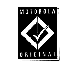 MOTOROLA ORIGINAL trademark