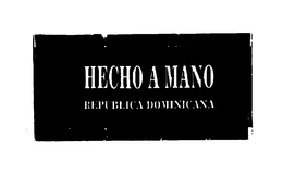 HECHO A MANO trademark