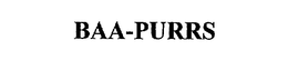 BAA-PURRS trademark