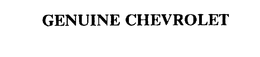 GENUINE CHEVROLET trademark