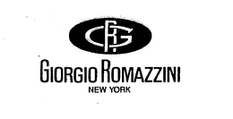 GR GIORGIO ROMAZZINI NEW YORK trademark