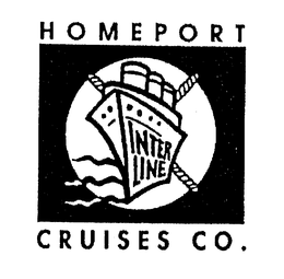 HOMEPORT CRUISES CO. INTER LINE trademark