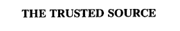 THE TRUSTED SOURCE trademark