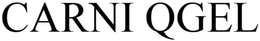CARNI QGEL trademark