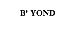 B' YOND trademark