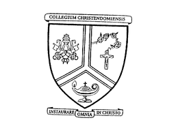 COLLEGIUM CHRISTENDOMIENSIS INSTAURARE OMNIA IN CHRISTO trademark