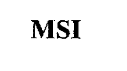 MSI trademark