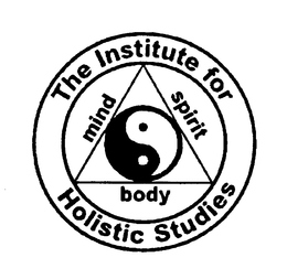 THE INSTITUTE FOR HOLISTIC STUDIES MINDSPIRIT BODY trademark