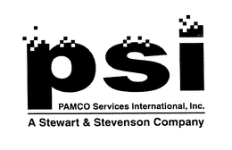 PSI PAMCO SERVICES INTERNATIONAL, INC. A STEWART & STEVENSON COMPANY trademark