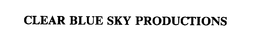 CLEAR BLUE SKY PRODUCTIONS trademark