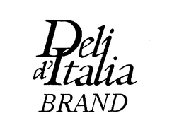 DELI D'ITALIA BRAND trademark