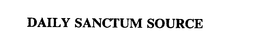 DAILY SANCTUM SOURCE trademark