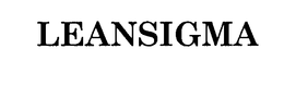 LEANSIGMA trademark