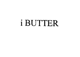 I BUTTER trademark