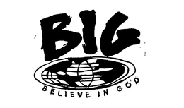 BIG BELIEVE IN GOD trademark