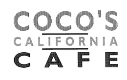 COCO'S CALIFORNIA CAFE trademark