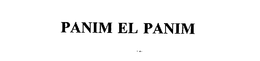 PANIM EL PANIM trademark