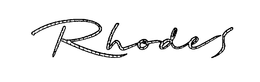 RHODES trademark