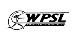 WPSL WOMEN'S PRO SOFTBALL LEAGUE trademark