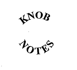 KNOB NOTES trademark