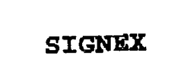SIGNEX trademark