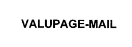 VALUPAGE-MAIL trademark