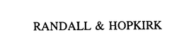 RANDALL & HOPKIRK trademark