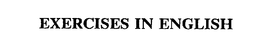 EXERCISES IN ENGLISH trademark