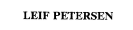 LEIF PETERSEN trademark