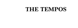 THE TEMPOS trademark