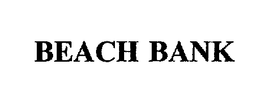 BEACH BANK trademark