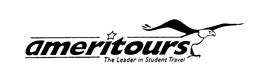 AMERITOURS THE LEADER IN STUDENT TRAVEL trademark