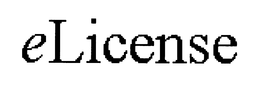 ELICENSE trademark