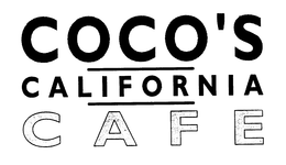 COCO'S CALIFORNIA CAFE trademark