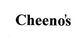 CHEENO'S trademark
