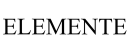 ELEMENTE trademark