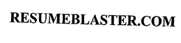 RESUMEBLASTER.COM trademark