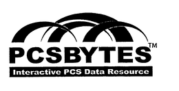 PCSBYTES INTERACTIVE PCS DATA RESOURCE trademark