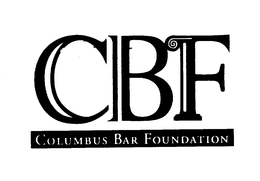 CBF COLUMBUS BAR FOUNDATION trademark