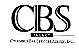 CBS AGENCY, COLUMBUS BAR SERVICES AGENCY, INC. trademark