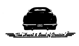 CALCAR THE HEART & SOUL OF CRUISIN' trademark
